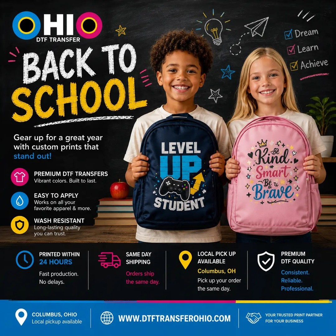 Ohio DTF Transfer Facebook ad: ๐๐ฎ๐ฐ๐ธ-๐๐ผ-๐ฆ๐ฐ๐ต๐ผ๐ผ๐น ๐๐ฒ๐ฎ๐๐ผ๐ป ๐ถ๐ ๐ผ๐ป๐ฒ ๐ผ๐ณโฆ
