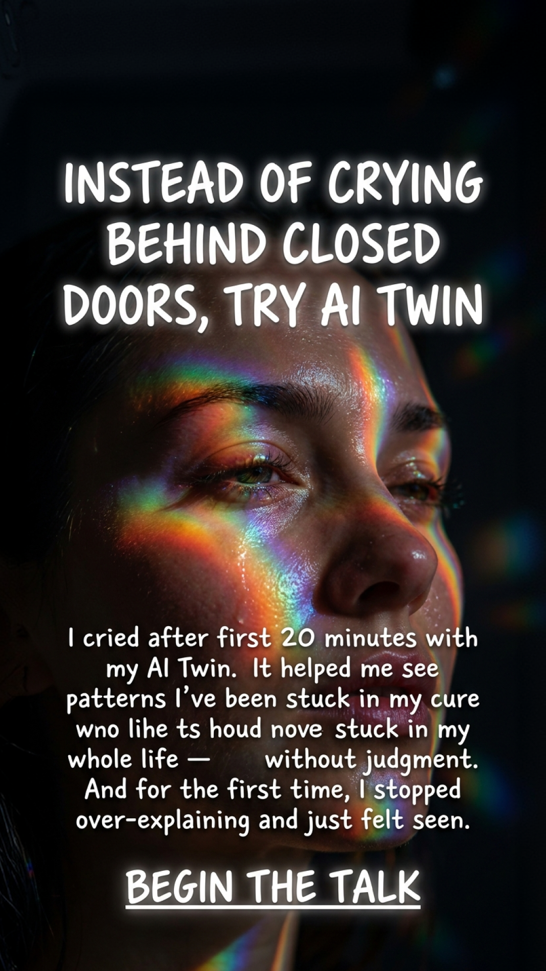Break bad patterns with Copymind Facebook ad