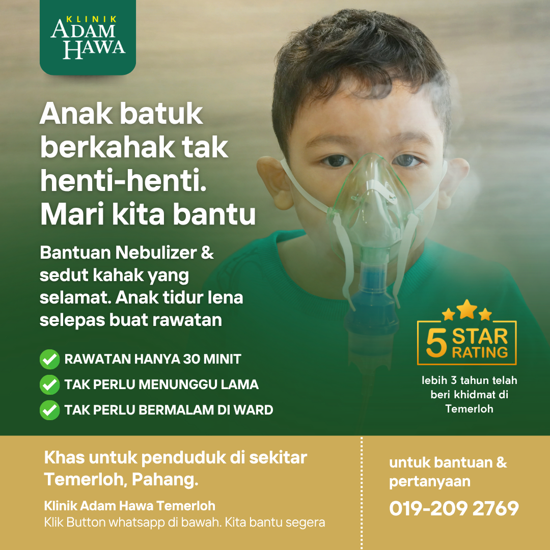 Klinik Adam Hawa Temerloh Facebook ad