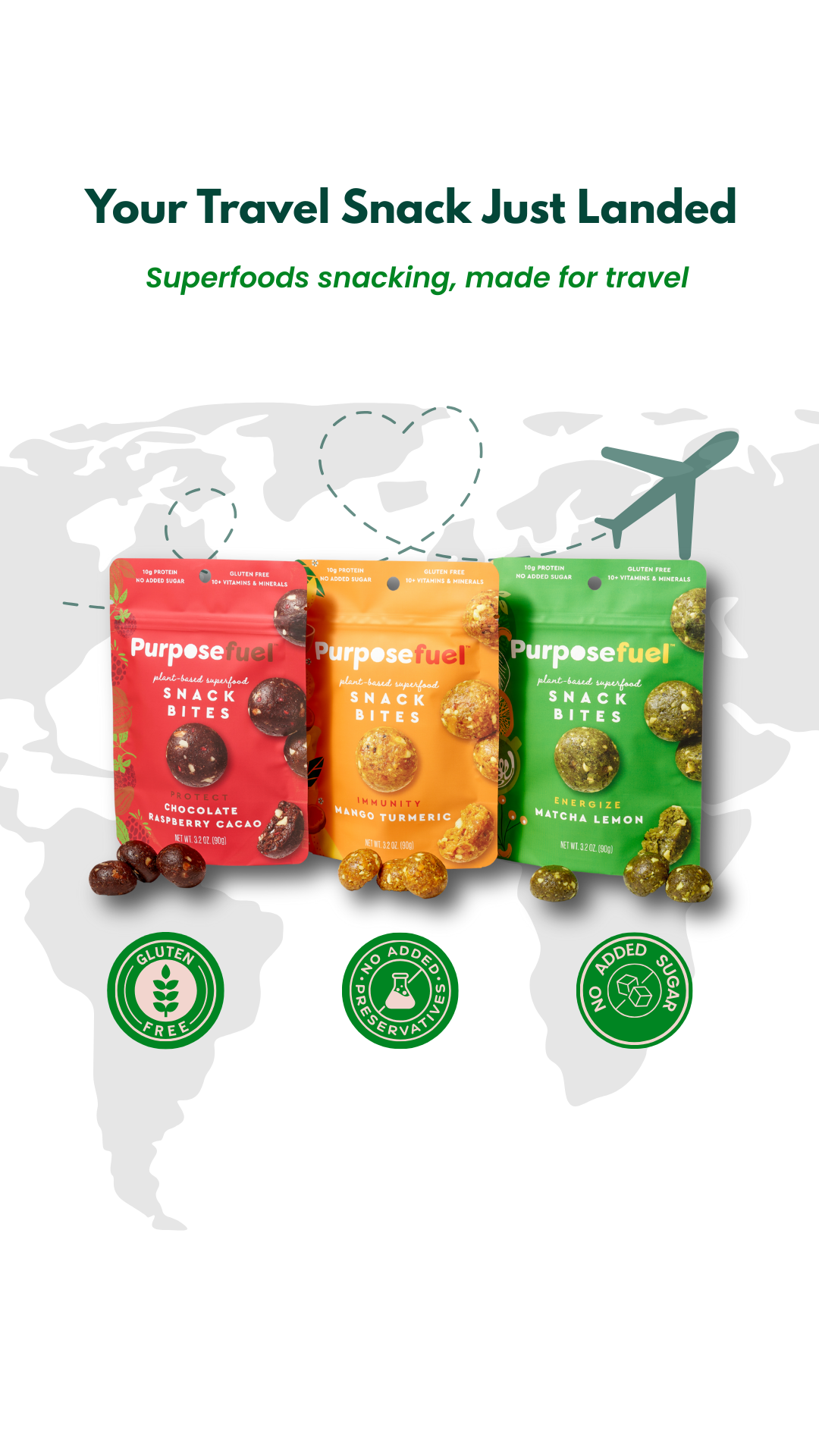 Purposefuel Foods Facebook ad from Jan 13, 2026