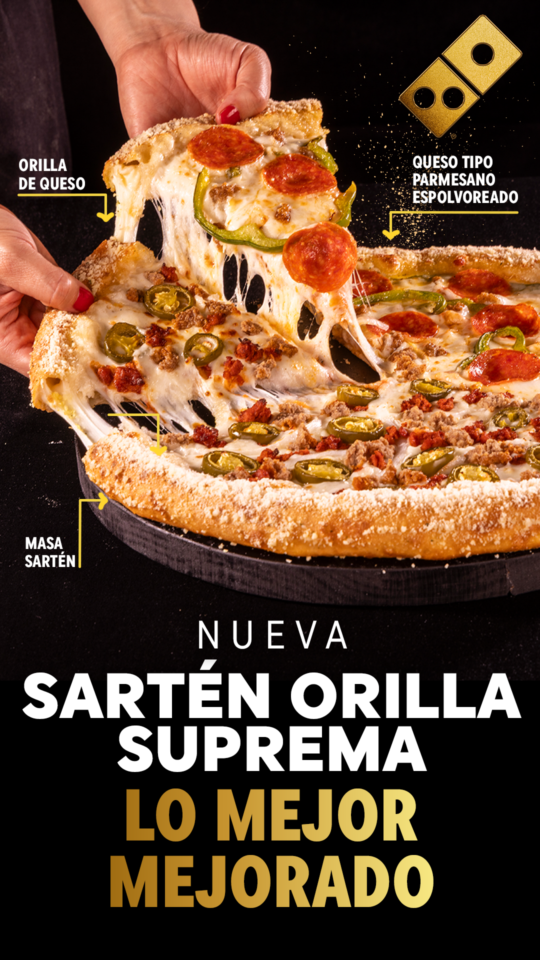 Domino's Mx Facebook ad