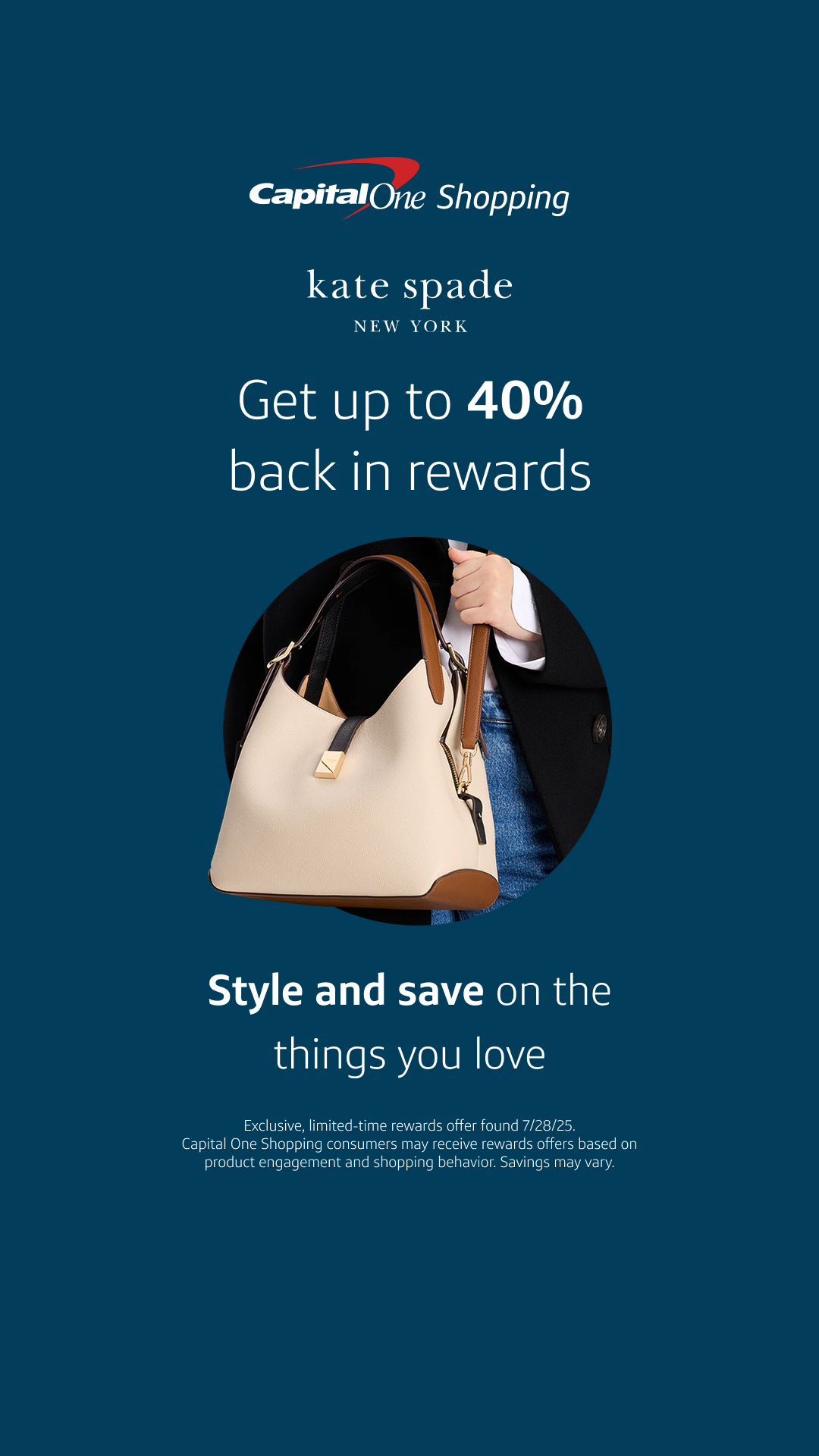 Capital One Shopping Facebook ad