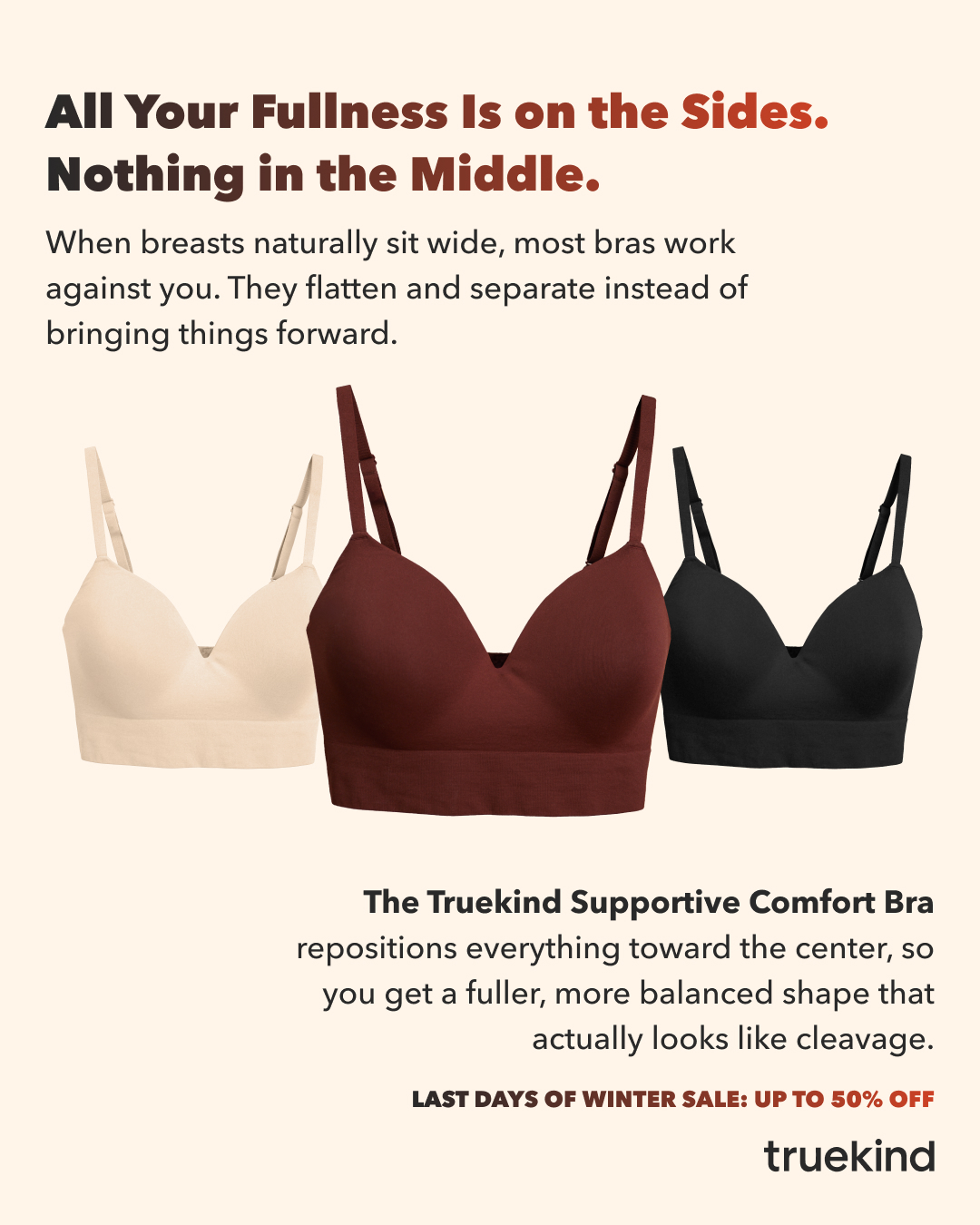 Truekind Facebook ad