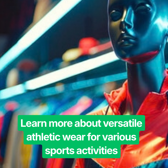Bright Ideas Facebook ad: Learn more about versatile athletic wear for various…