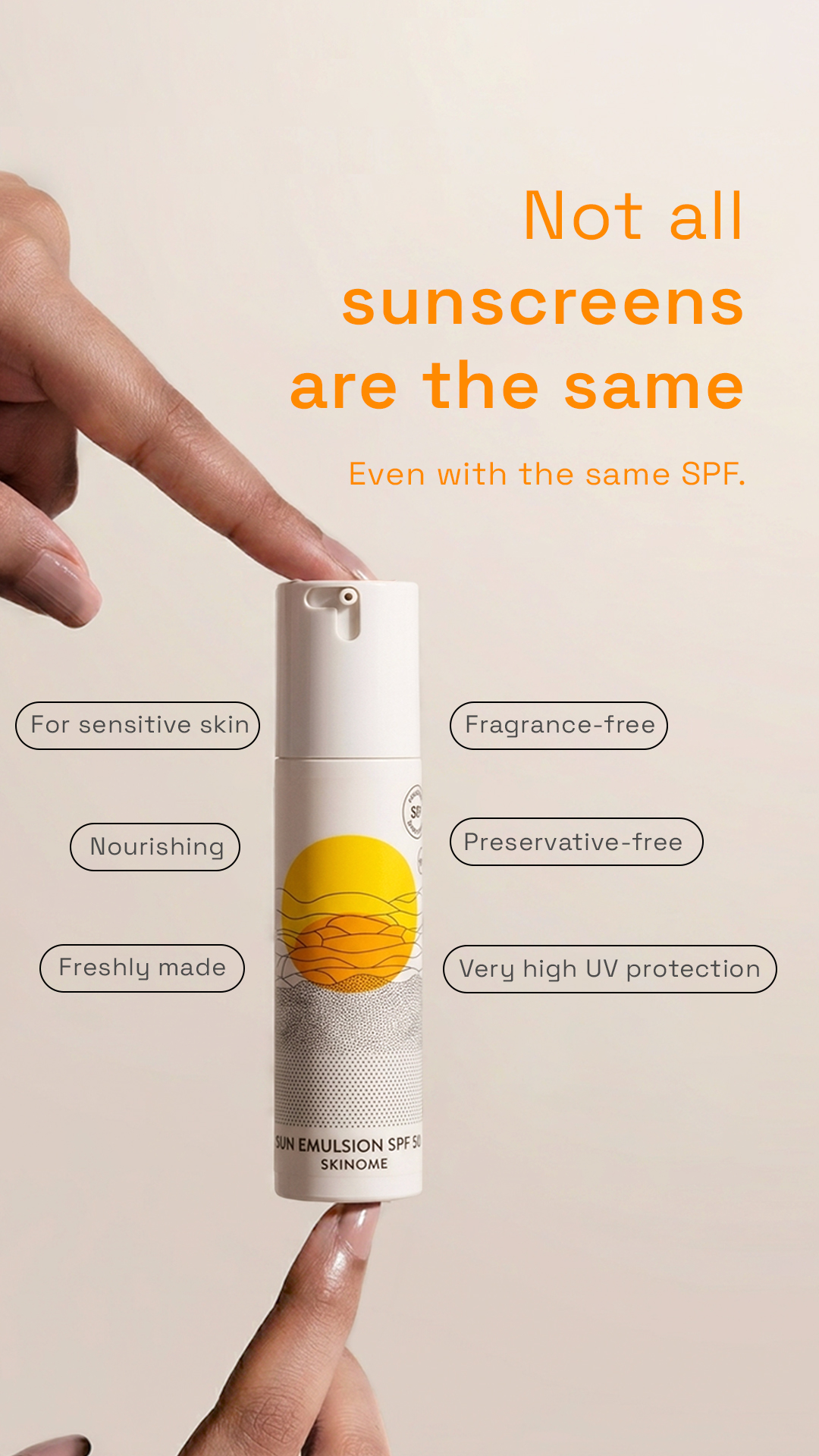 Skinome Facebook ad