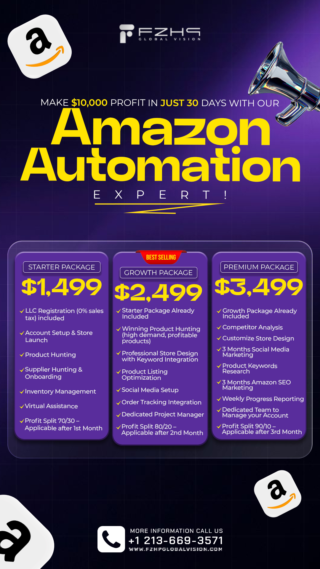 FZHP Global Vision LLC Facebook ad