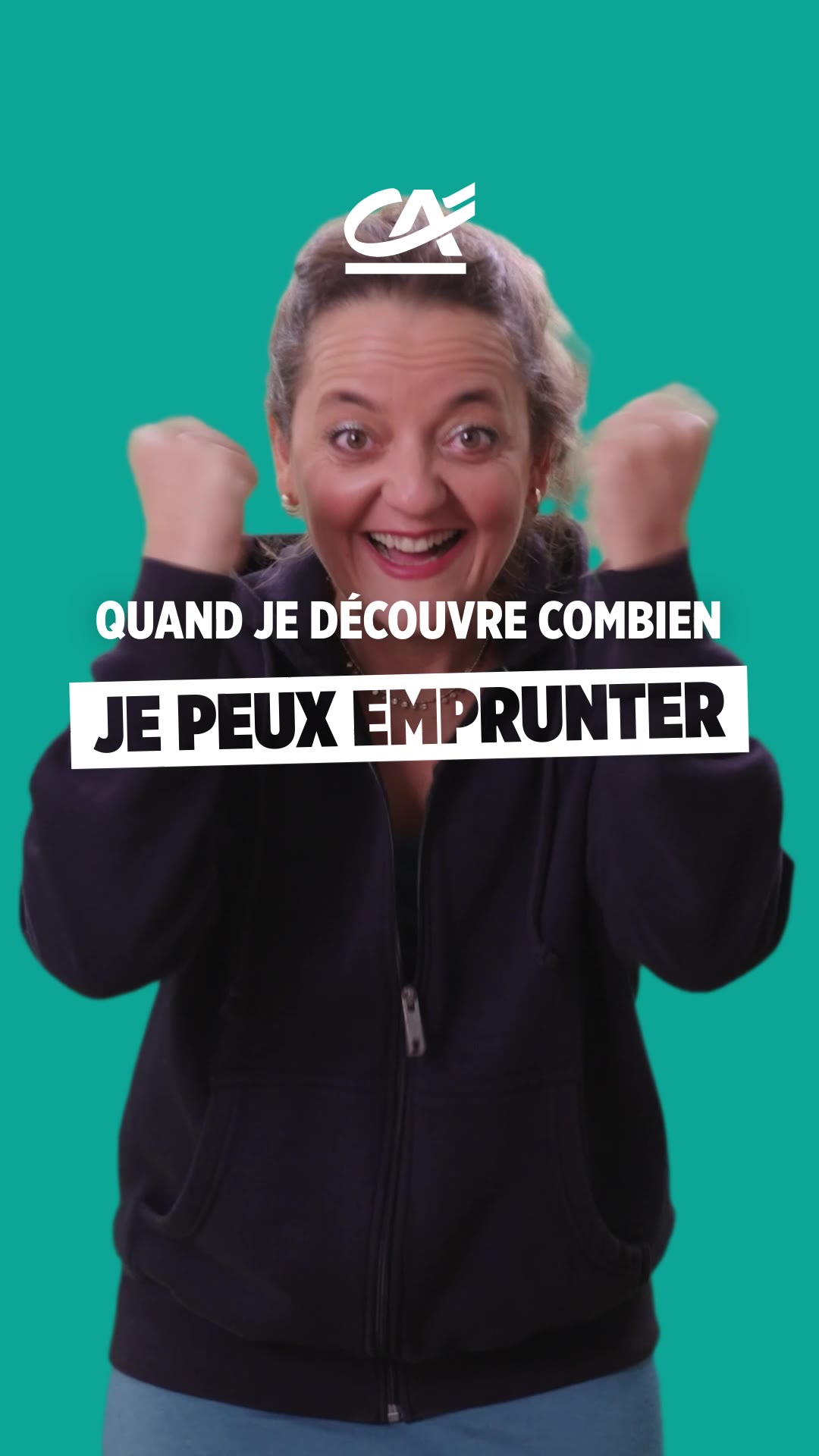 Crédit Agricole e-immobilier Facebook ad