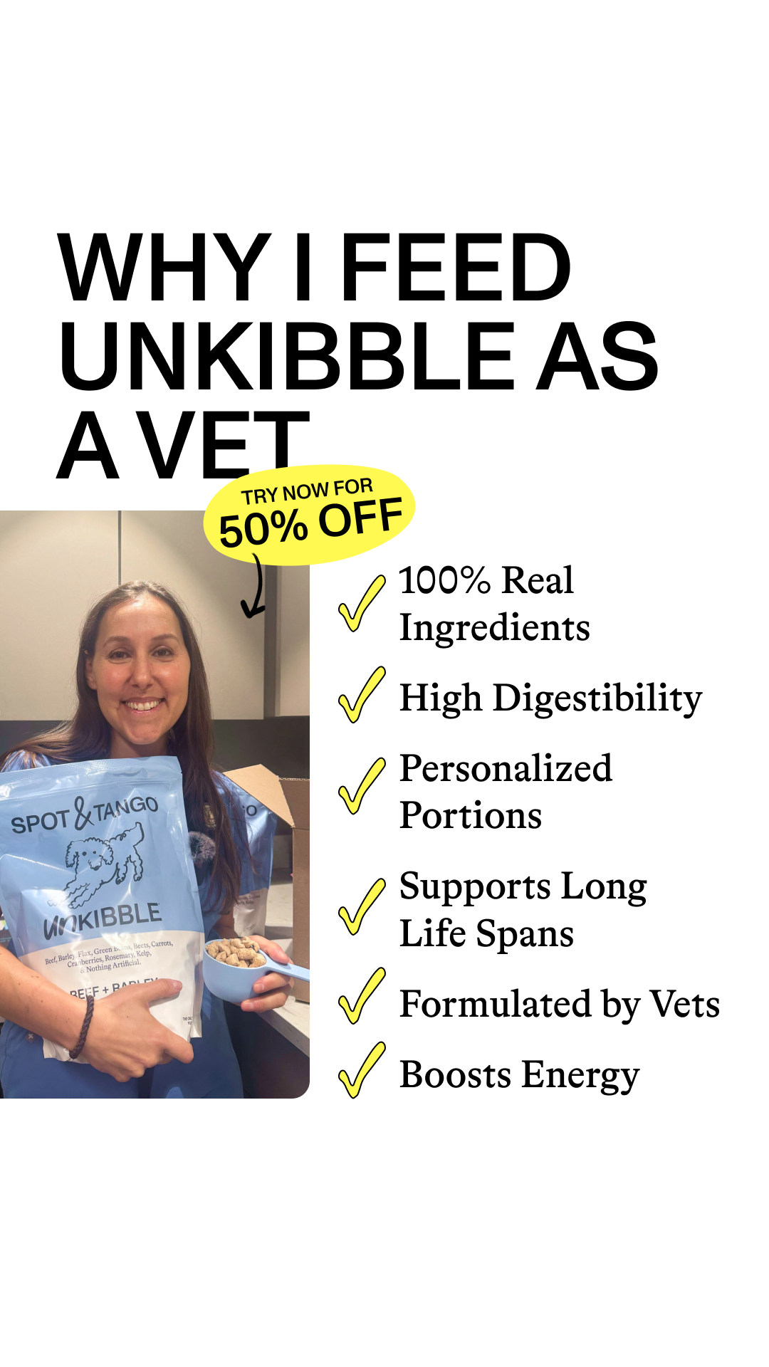 Dr. Stephanie Liff, DVM Facebook ad