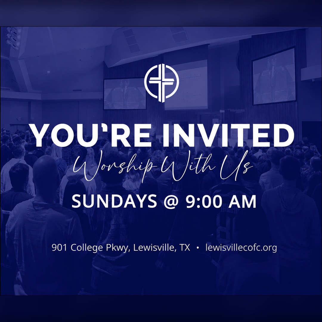 Lewisville Church of Christ Facebook ad: Visit Lewisville Church of Christ