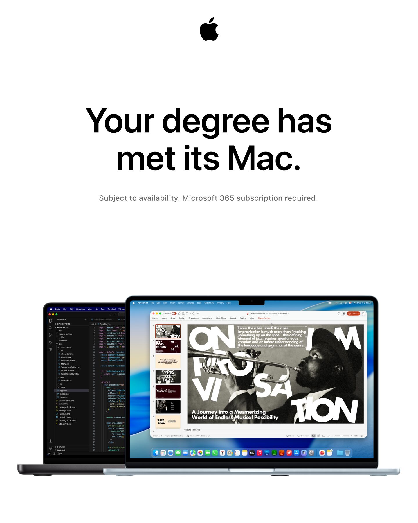 Apple Facebook ad