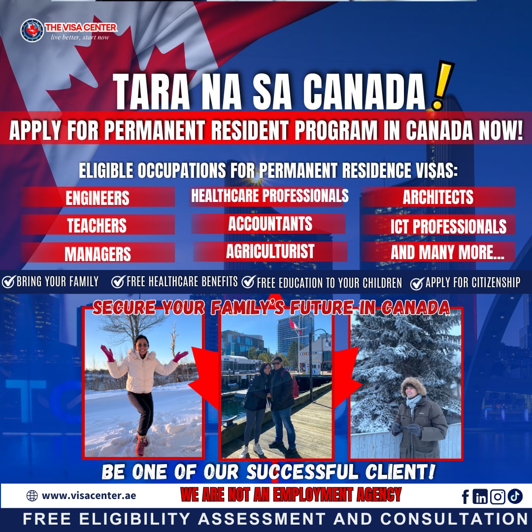 The Visa Center - Nueva Ecija Facebook ad: INQUIRE NOW!