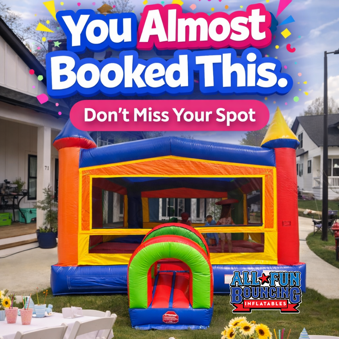 All Fun Bouncing Inflatables Facebook ad