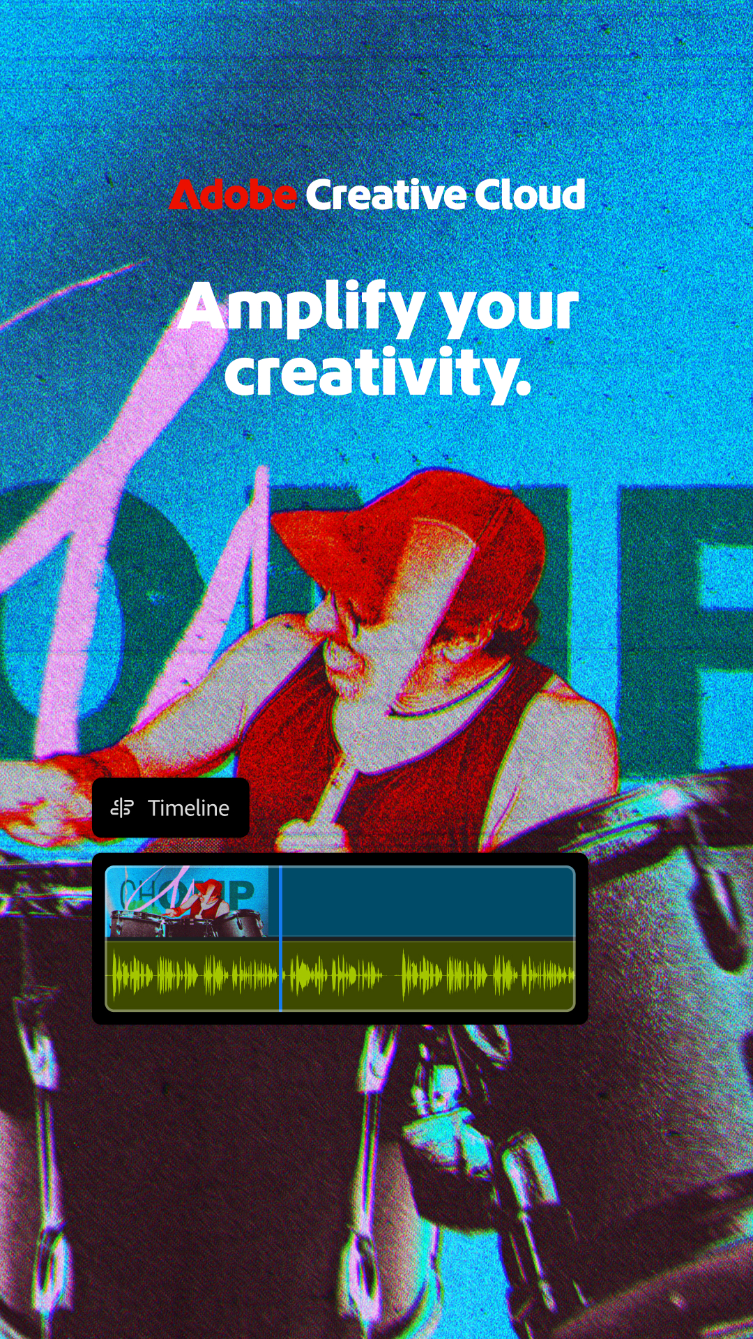 Adobe Creative Cloud Facebook ad