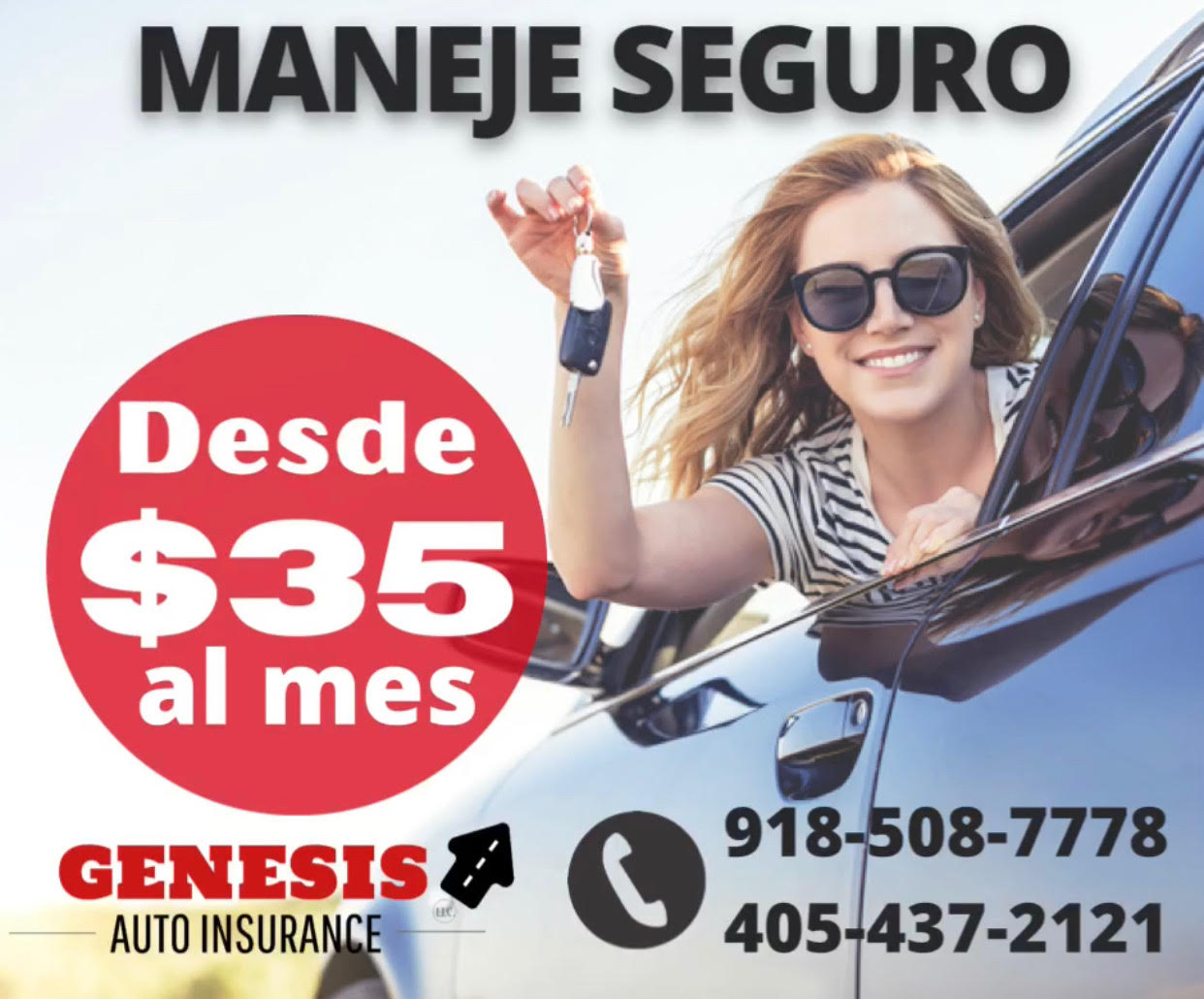 Aseguranza-Genesis AUTO Insurance Facebook ad