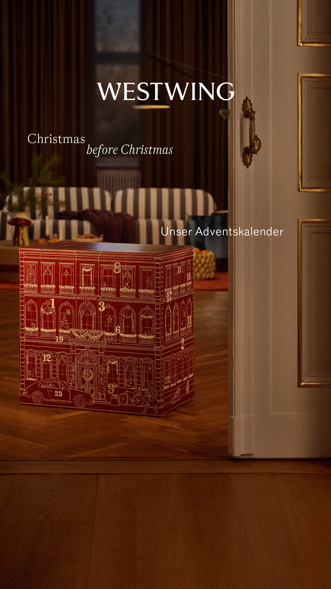 Westwing.at Facebook ad: Our Advent Calendar