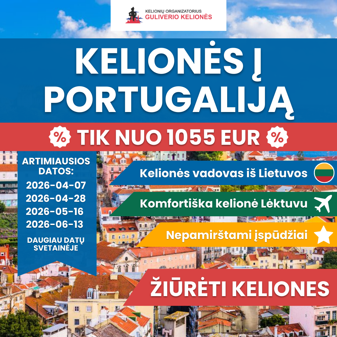 Guliverio kelionės Facebook ad: TIK NUO 1055€
