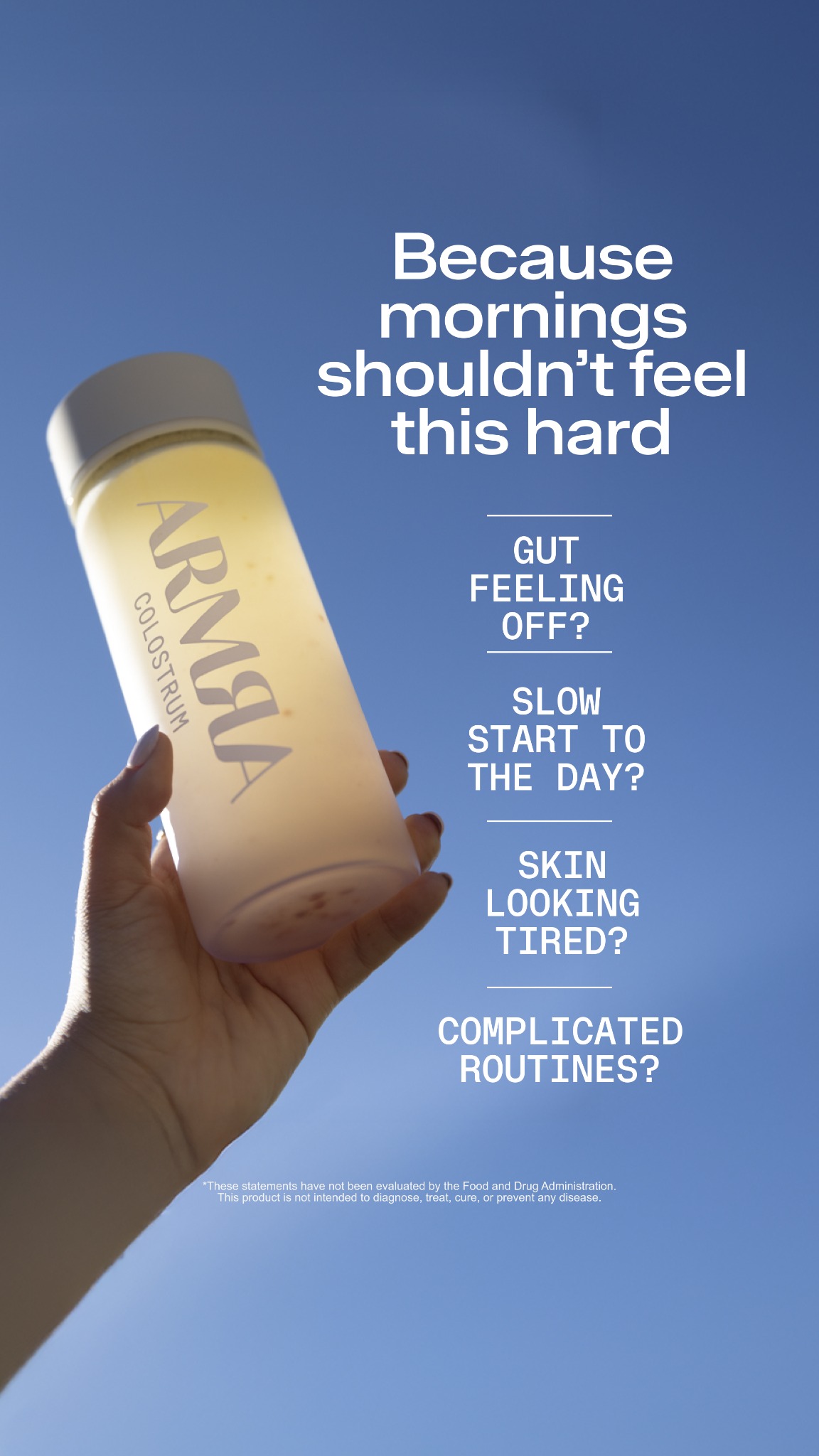 ARMRA Facebook ad