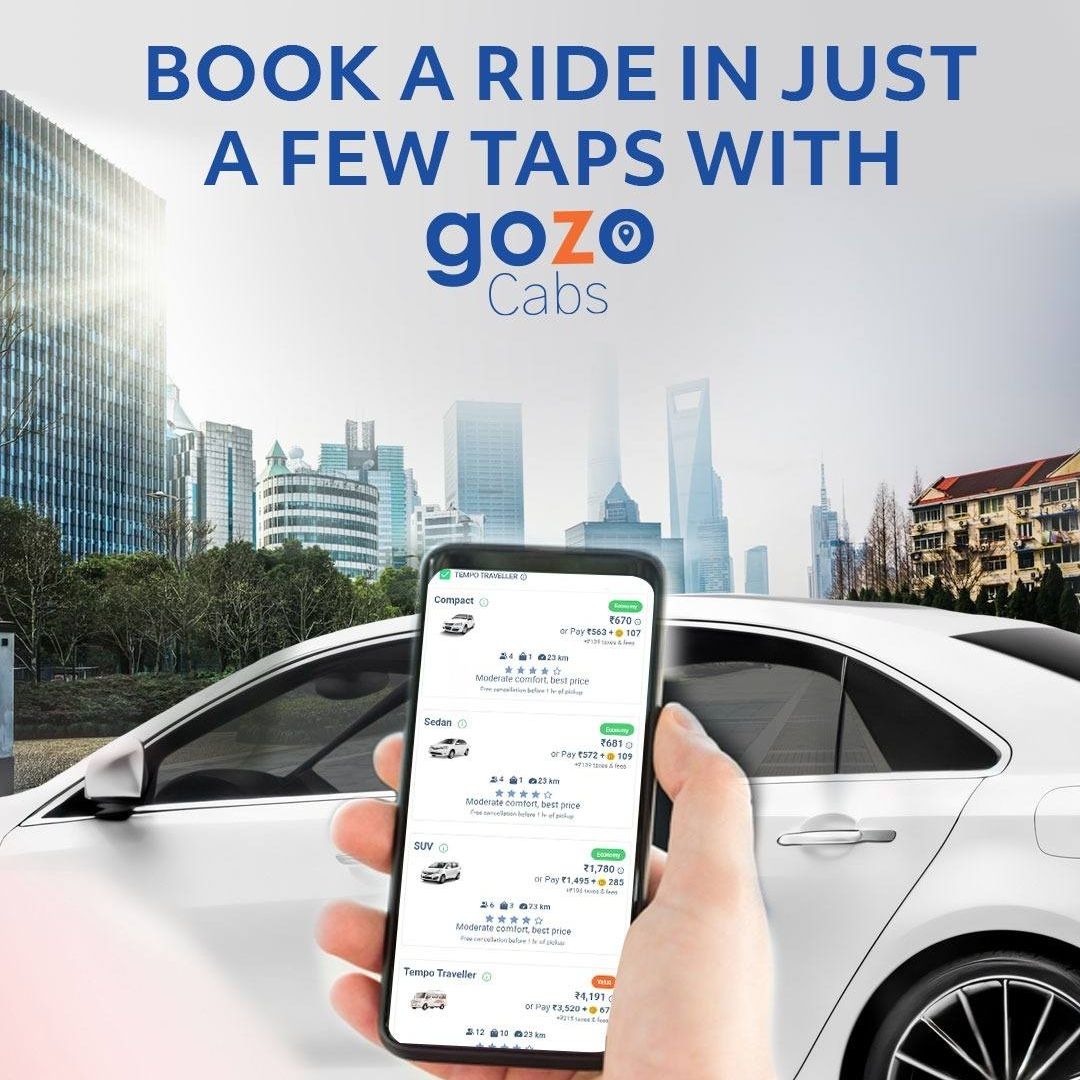 GozoCabs Facebook ad