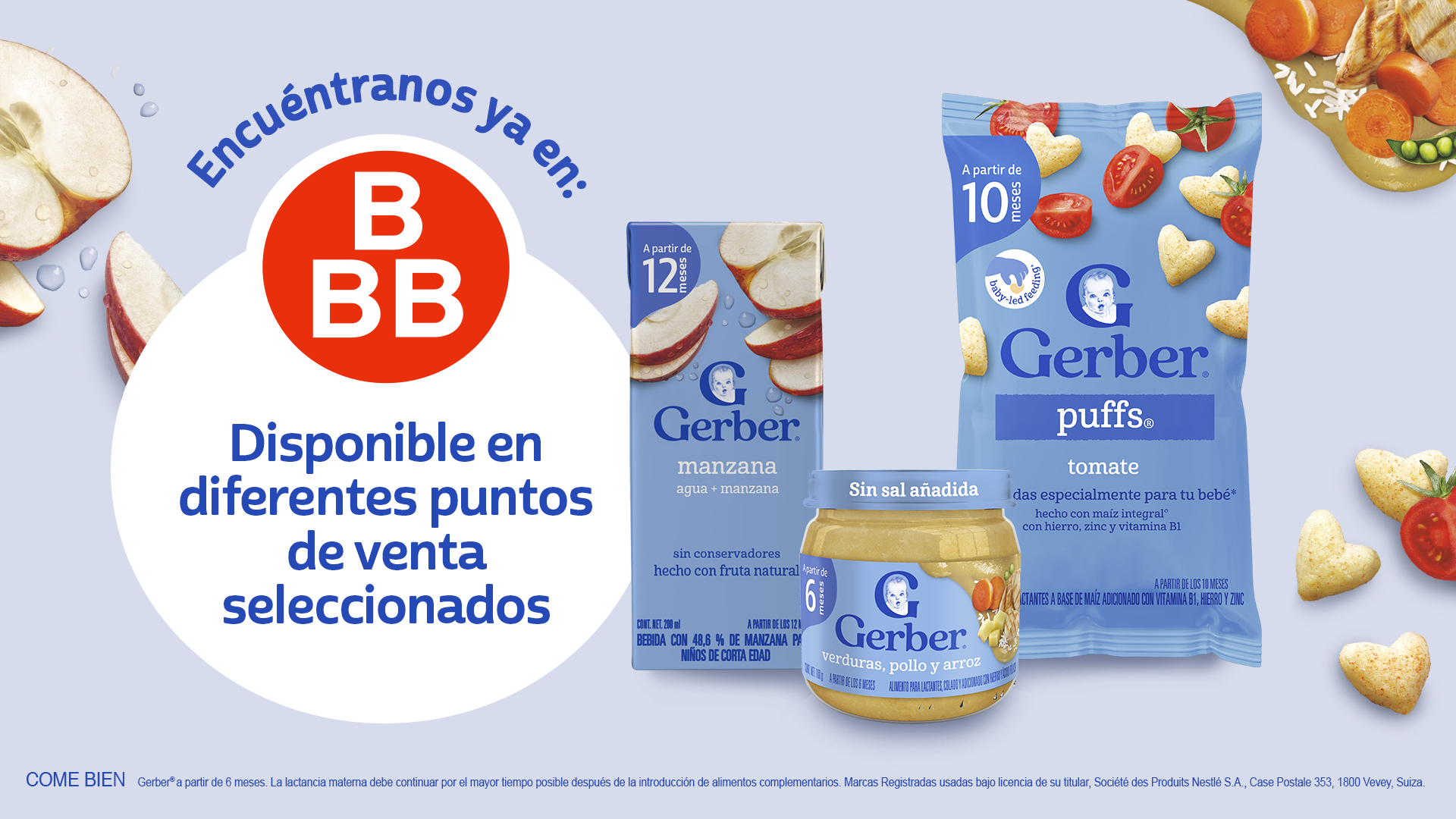 Gerber México Facebook ad