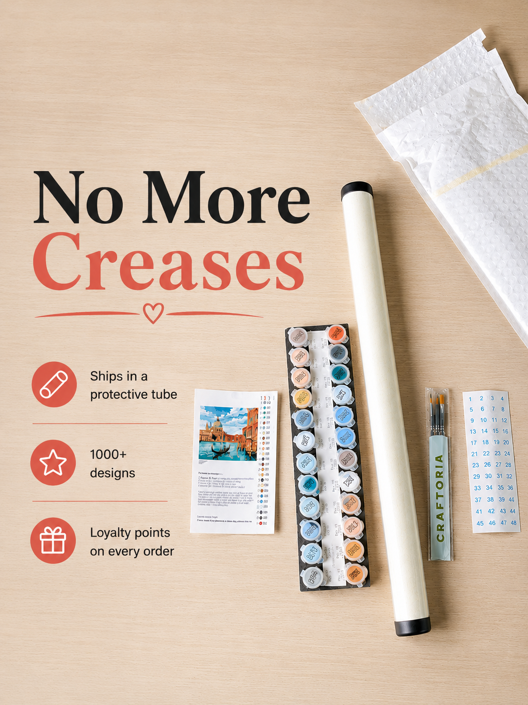 Craftoria Facebook ad