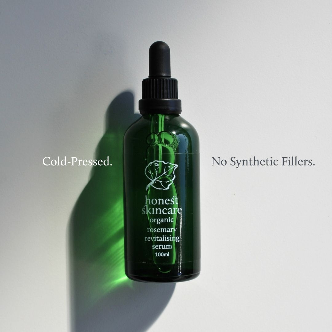 Honest Skincare Facebook ad: Rosemary Hair Serum