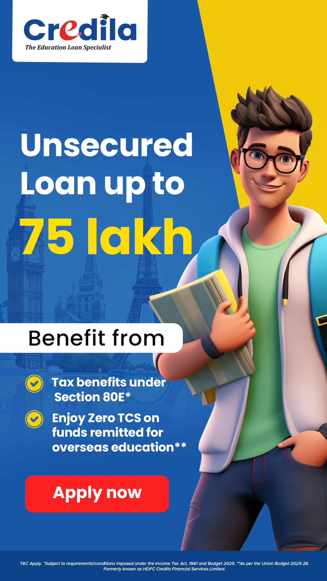 Credila Financial Services Limited Facebook ad