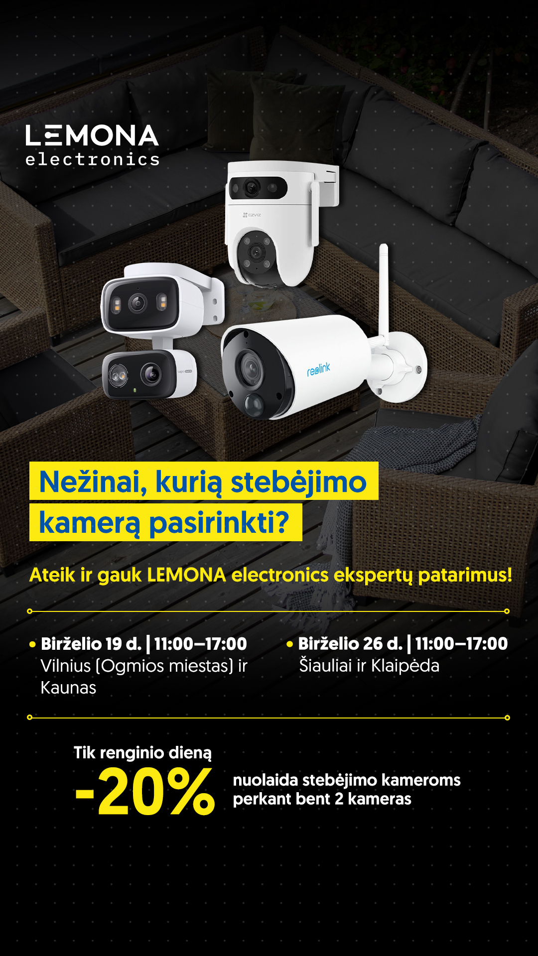 LEMONA electronics Facebook ad