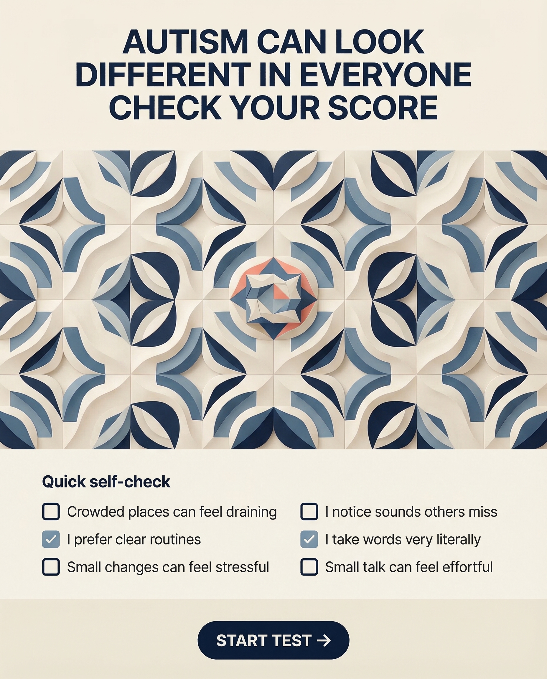 Personality Test: Created by Experts  Facebook ad