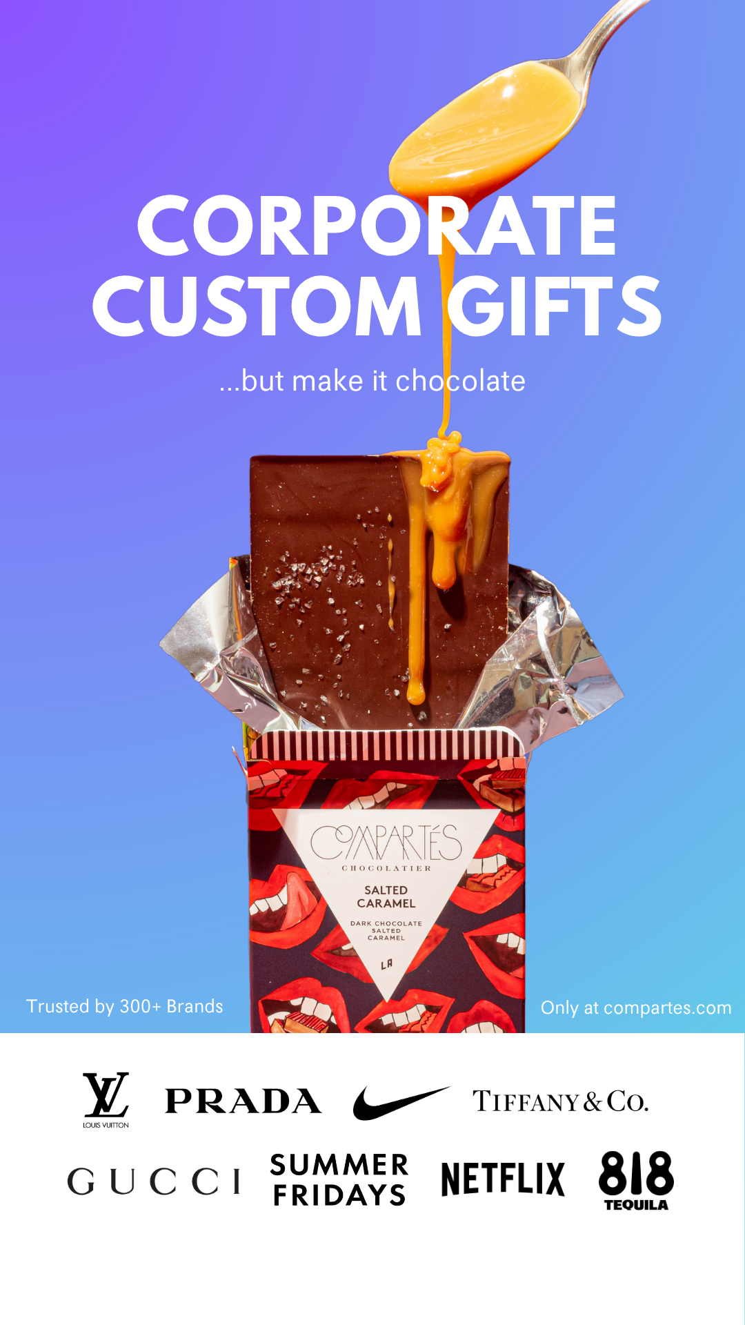Compartes Chocolate Facebook ad