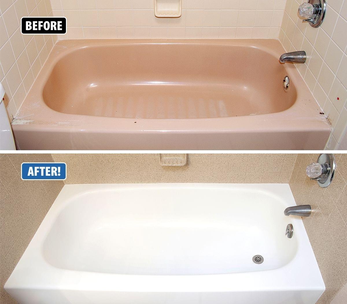 Bathtub reglazing professionals Facebook ad