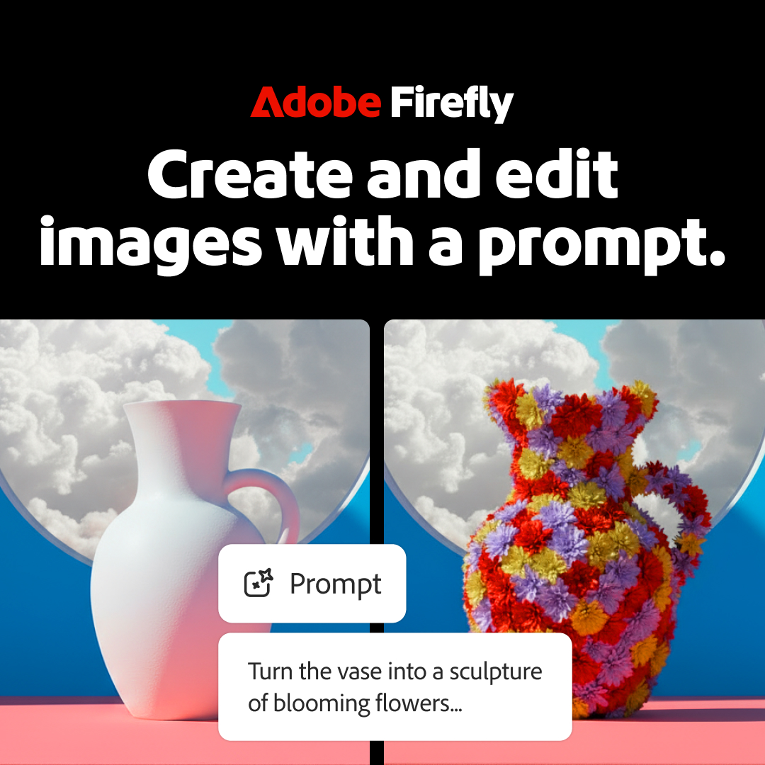 Adobe Firefly Facebook ad