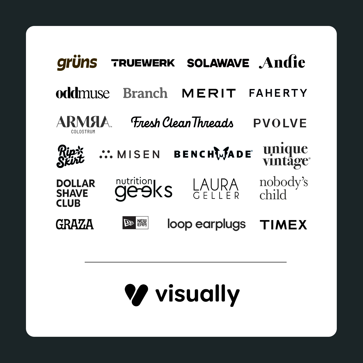 Visually.io Facebook ad