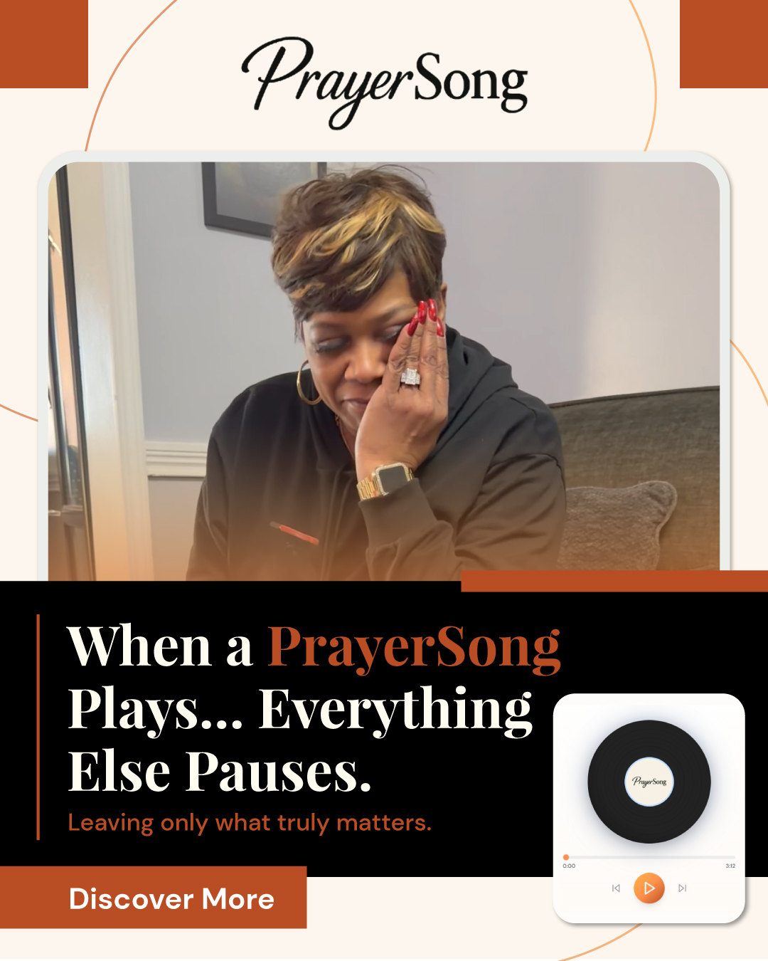 PrayerSong Facebook ad