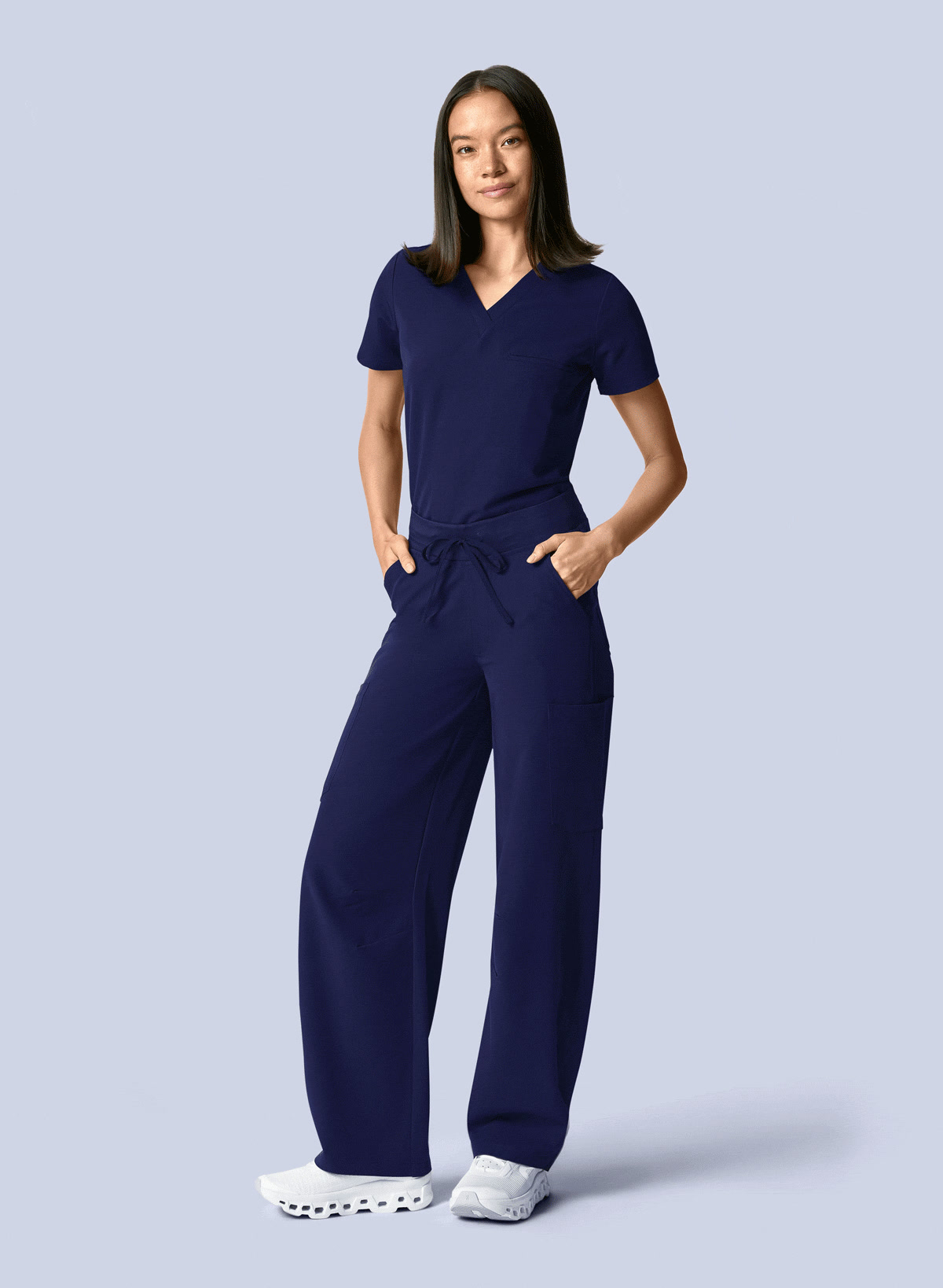 Mandala Scrubs Facebook ad: Mid-Rise Barrel Pants for $29.99