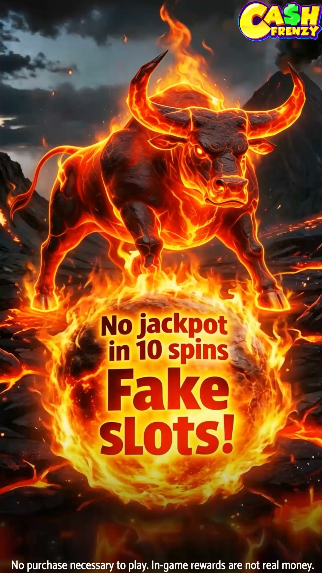 Cash Frenzy Facebook ad: Get 3,000,000 Free Coins in this unbelievable Slots Game