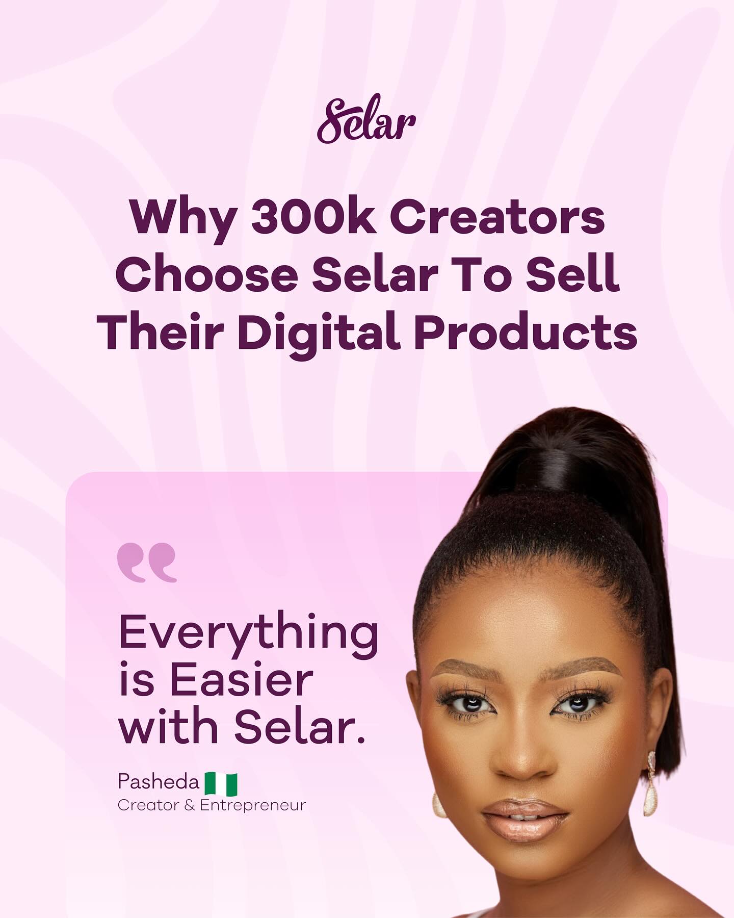 Selar: Ecommerce tool for creators & businesses Facebook ad