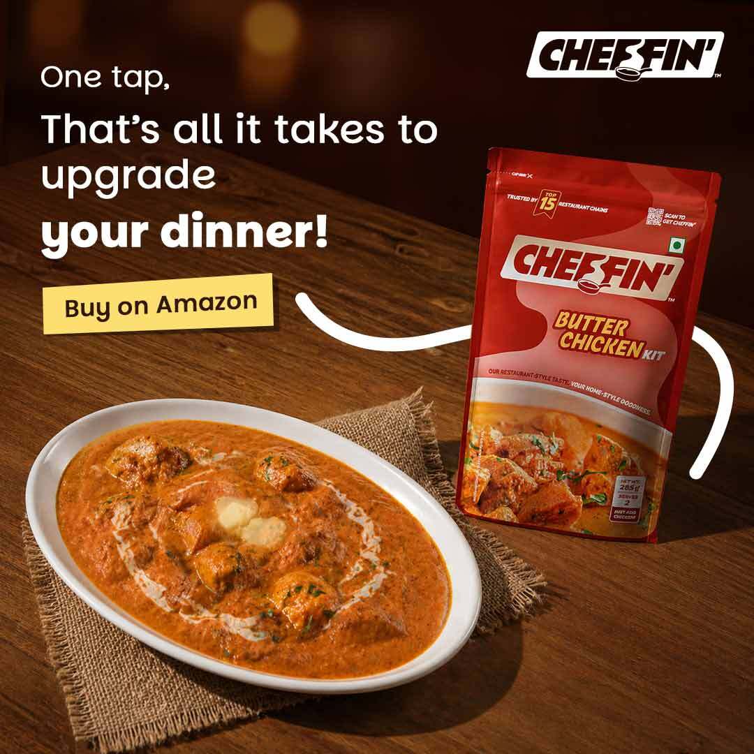 Get.cheffin Facebook ad: Be the Chef in Your Own Kitchen