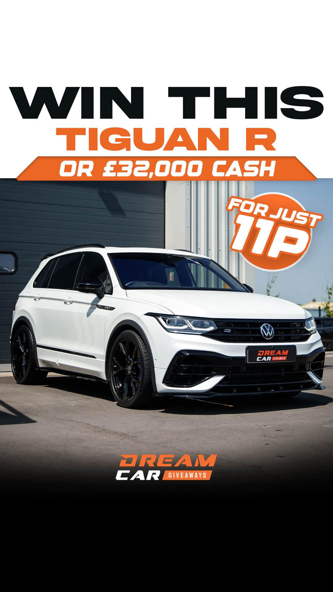Dream Car Giveaways Facebook ad