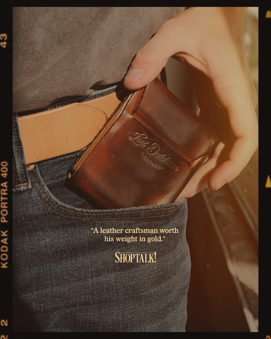 Lost Dutchman Leather Goods Facebook ad
