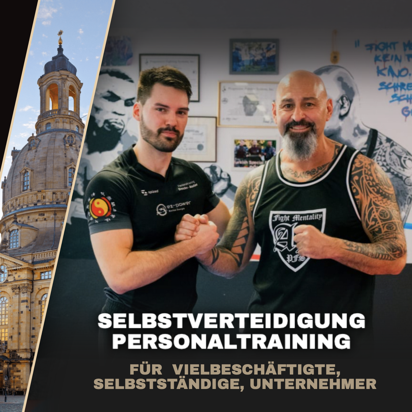 Enrico Zweigle Facebook ad: Personaltraining - Selbstverteidigung und Fitness