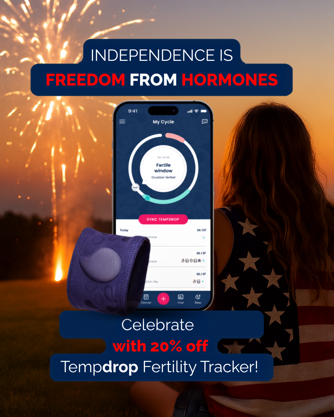 Tempdrop Facebook ad