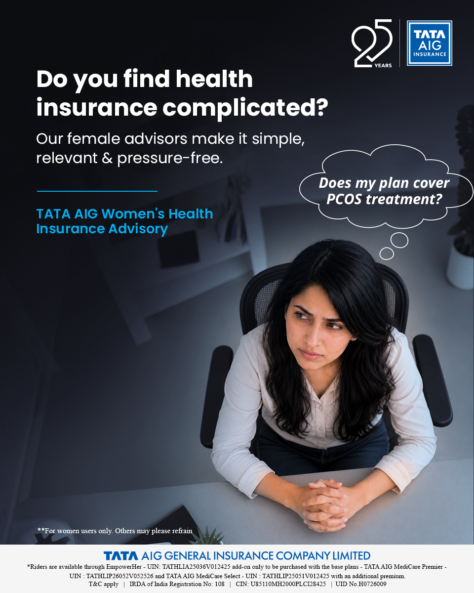 TATA AIG Facebook ad: Tata AIG Women Health Insurance
