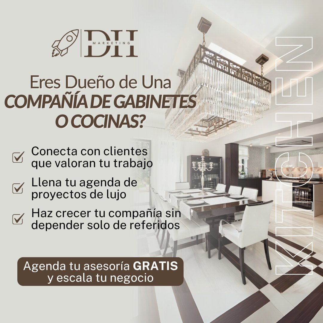 DH Marketing Agency Facebook ad: ¿Sigues dependiendo solo de referidos para conseguir…