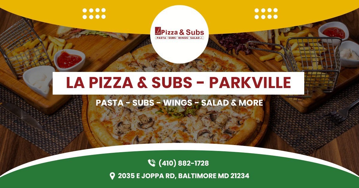 La Pizza & Subs Facebook ad: Fresh Homemade Pizza & Italian Favorites!