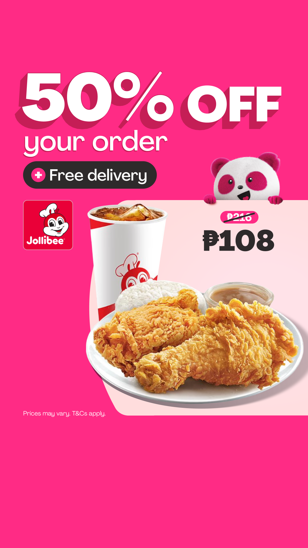 foodpanda Facebook ad