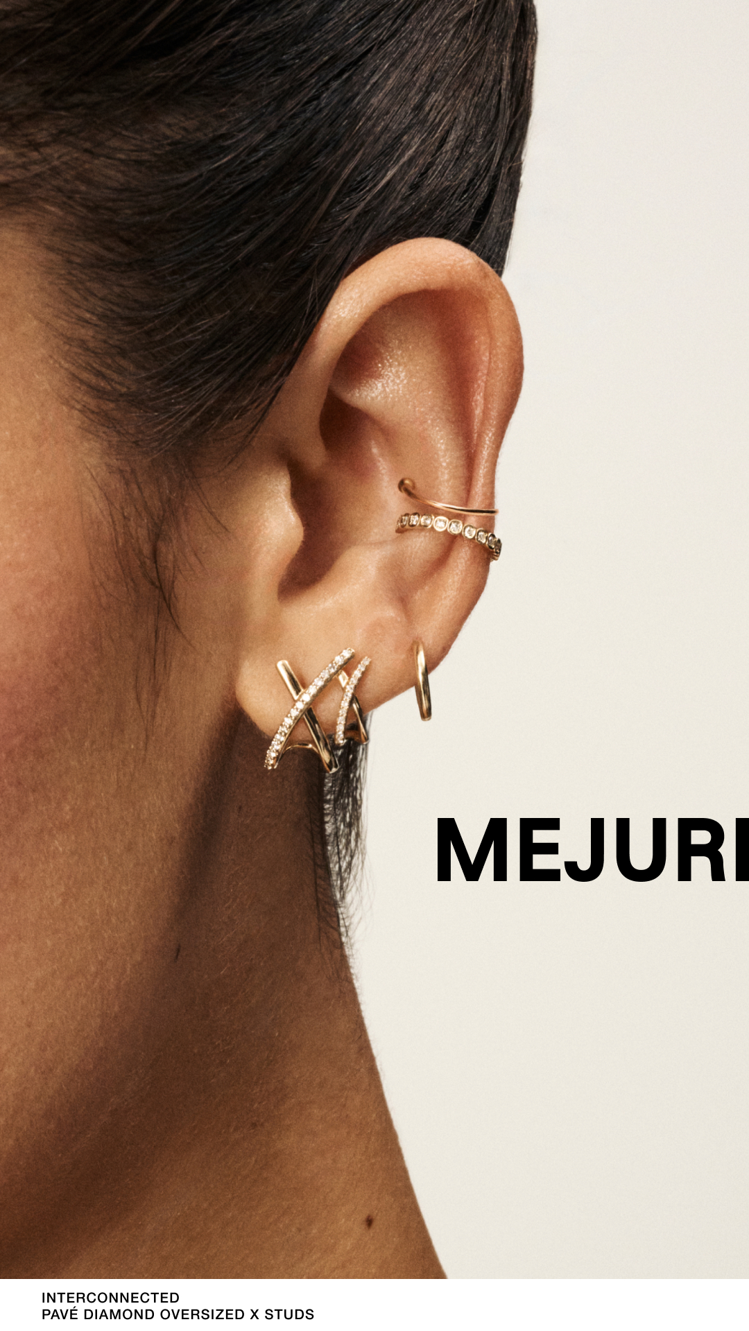 Mejuri Facebook ad: Shop Interconnected