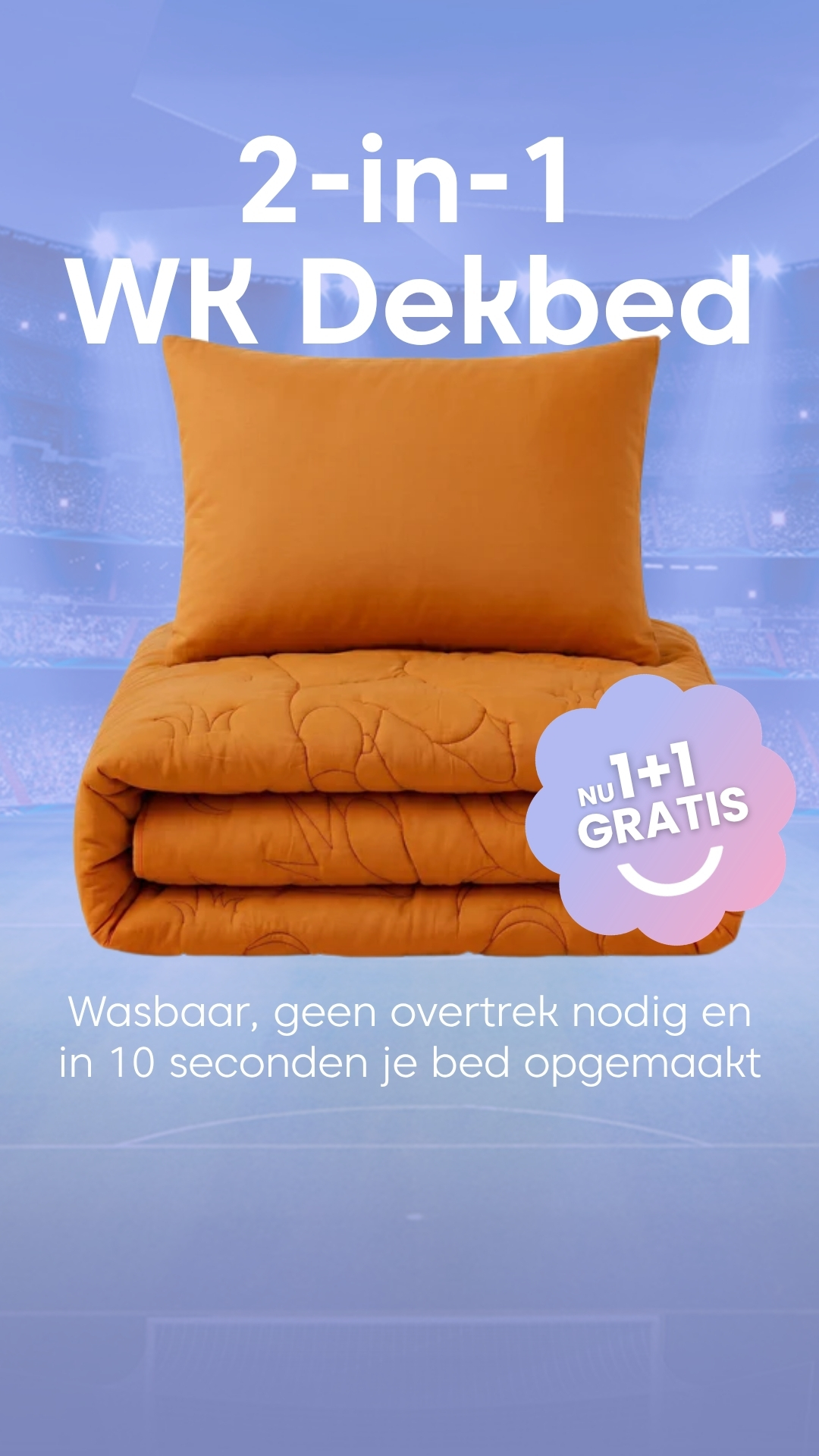 HappyBed Facebook ad