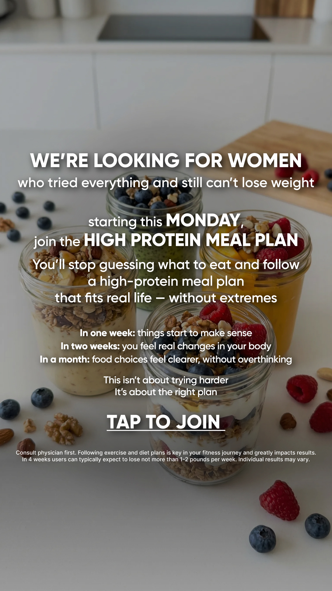 Meal Plan by BetterMe Facebook ad