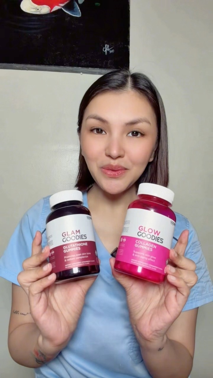 Goodies Nutrition Facebook ad: Glutathione + Collagen + Multivitamins na naka-gummy na!