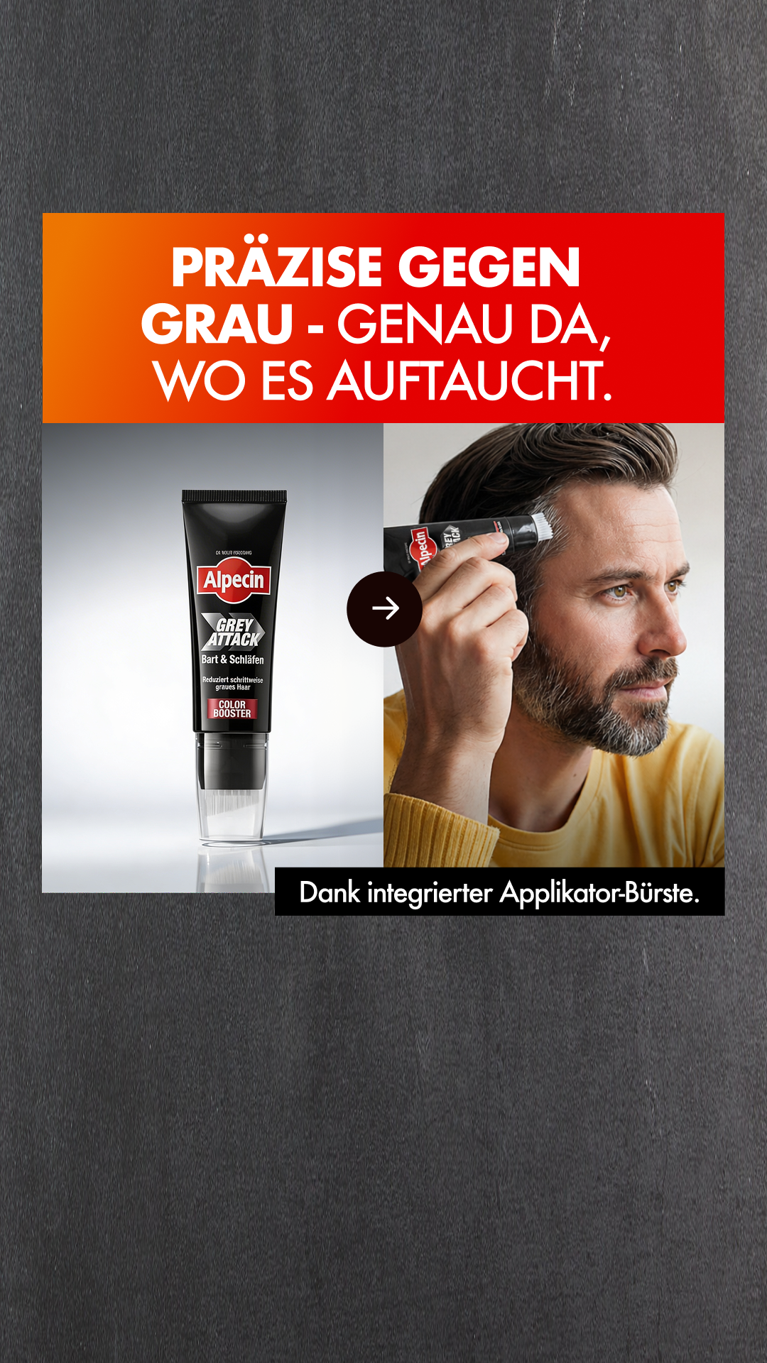 Alpecin Facebook ad
